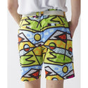LOUDMOUTH ( ラウドマウス ) メンズ ECOベントメッシュ 柄ショートパンツ | ハーフパンツ | パンツ | ゴルフ | ウェア | ゴルフウェア | 派手 | 吸汗速乾 | UV | 接触冷感 | 遮熱 | ストレッチ | 765303