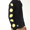 【 SALE 】CHUMS ( チャムス ) チャムスレモンロングスリーブTシャツ | ロンT | ロングTシャツ | 長袖 | 長袖シャツ | トップス | ロングスリーブTシャツ | コットン100％ | レモン柄 | 可愛い | CH01-2513 | ちゃむす