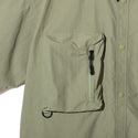 GRIP SWANY ( グリップスワニー ) 【 GSUSH-136 】 GS UTILITY BOX SHIRTS | 半袖 | シャツ | ウェア | 夏服 | アウトドア | キャンプ | 釣り | レジャー | 柔らかい | シンプル | 刺繍 | ぐりっぷすわにー