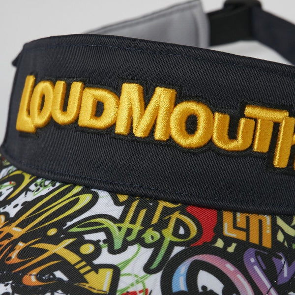LOUDMOUTH ( ラウドマウス ) ユニセックス サンバイザー | ゴルフ | 軽量 | 日よけ | オシャレ | 派手 | 個性的 | らうどまうす | バイザー | 765901
