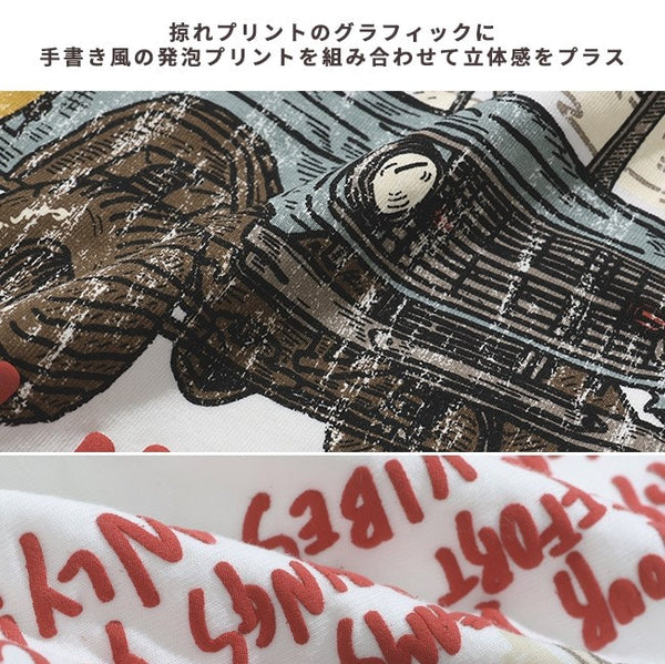 KRIFF MAYER ( クリフメイヤー ) クリフラビットロンT ( 車 ) 2517807 | ロンT | ウェア | トップス | 長袖 | ロングTシャツ | バックプリント | 綿 | ワンポイント | メンズ | レディース | ユニセックス | コットン