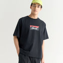 NANGA ( ナンガ ) ECO HYBRID BOX LOGO LOOSE FIT TEE UNISEX エコハイブリッドボックスロゴルーズフィットティー | 半袖シャツ | シャツ | シンプル | ロゴ | 夏服 | ゆったり | 定番 | なんが