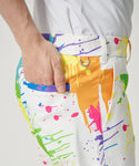 【 SALE 】 LOUDMOUTH ( ラウドマウス ) メンズ ストレッチツイル 柄ショートパンツ | ゴルフ | ウェア | 半ズボン | ハーフパンツ | パンツ | 吸汗速乾 | UV　| ストレッチ | 764305 | らうどまうす