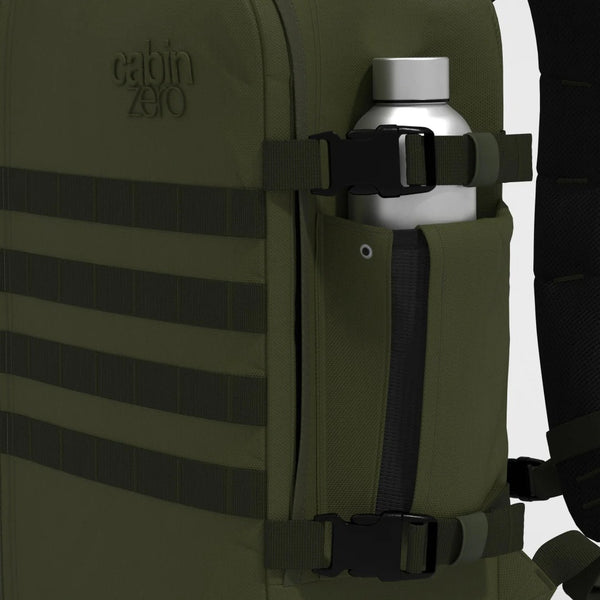 CABINZERO ( キャビンゼロ ) ミリタリーバックパック MILITARY STYLE 36L | アブソリュートブラック | CZ-181401 | CZ-181403 | ミリタリーグリーン | アウトドア | 旅行 | キャンプ | トラベル | きゃびんぜろ