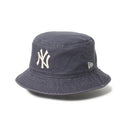 NEW ERA ( ニューエラ ) バケット01 リバーシブル MLB Bucket Hat ニューヨーク・ヤンキース ネイビー / ダークグラファイト | ハット | 帽子 | 日よけ | コットン | ユニセックス | アウトドア | お出かけ | オシャレ | キャンプ | 14744770 | にゅーえら