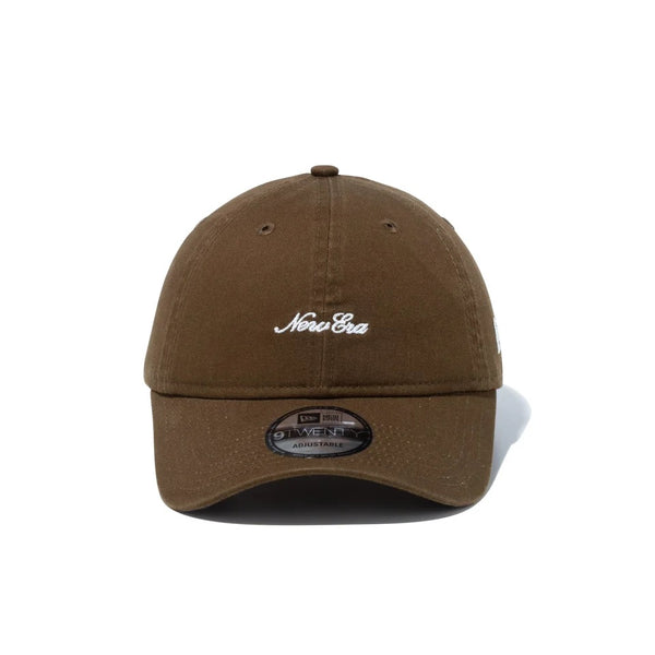 NEW ERA ( ニューエラ ) 9TWENTY スクリプトロゴ ウォッシュドコットン 帽子 | キャップ | 日よけ | アウトドア | レジャー | キャンプ | お出かけ | 定番 | クロスストラップ | ユニセックス