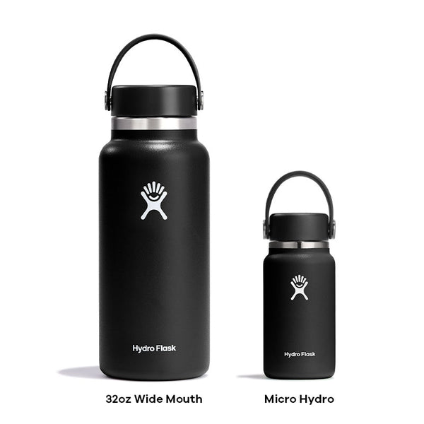 Hydro Flask ( ハイドロフラスク ) 200ml Micro Hydro | ボトル | 真空断熱 | ステンレス | マイクロハイドロ | 小さめ | 水筒 | おしゃれ | マイボトル | ドリンクボトル | 保温 | 保冷 | 魔法瓶 | ギフト |  プレゼント | ミニボトル | ワントーン | ミニサイズ