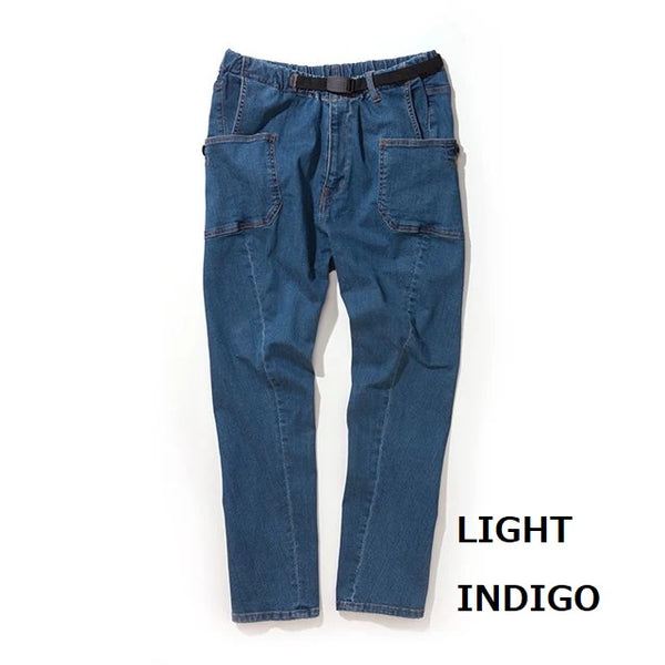 GRIP SWANY ( グリップスワニー ) 【 GSP-43V 】 JOG 3D CAMP PANTS | パンツ | ロングパンツ | アウトドア | キャンプ | レジャー | サルエルキャンプパンツ | ストレッチデニム | 動きやすい | バックル | ぐりっぷすわにー