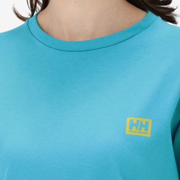 HELLY HANSEN ( ヘリーハンセン ) ショートスリーブスモールロゴティー ユニセックス | Tシャツ | HH62418 | シャツ | 半袖 | 半袖シャツ | 夏服 | アウトドア | レジャー | キャンプ | UVケア | 紫外線 | ポリエステル | コットン