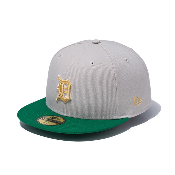 NEW ERA ( ニューエラ ) 59FIFTY Cactus & Grape Fruit デトロイト・タイガース ストーン ケリーグリーンバイザー | 帽子 | キャップ | 日よけ | ポリエステル | コットン | ユニセックス | 14921968 | にゅーえら