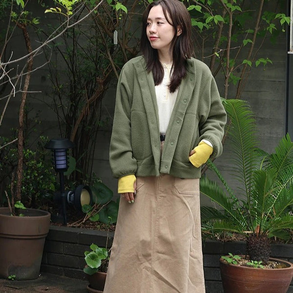 KRIFF MAYER ( クリフメイヤー ) ブークレカーデ レディース W2617811 アウター ジャケット もこもこ 防寒 暖かい ゆったり 秋冬 ナチュラル 大人カジュアル 長袖 羽織 カーディガン 秋服 冬服 ボア フリース