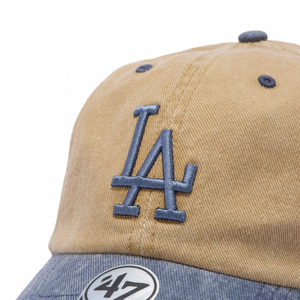 ’47 ( フォーティーセブン ) ’47クリーンナップ ロサンゼルス・ドジャース Eldin カーキ × ネイビー | 帽子 | キャップ | オシャレ | コットン | お出かけ | レジャー | キャンプ | 日よけ | 紫外線対策 | 14858326