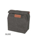 DULTON ( ダルトン ) WAX CANVAS LUNCH BAG ワックス キャンバス ランチ バッグ | ランチバッグ | アウトドア | キャンプ | ピクニック | 弁当入れ | 保温 | 保冷 | BBQ | デイキャンプ | Y959-1265 | だるとん