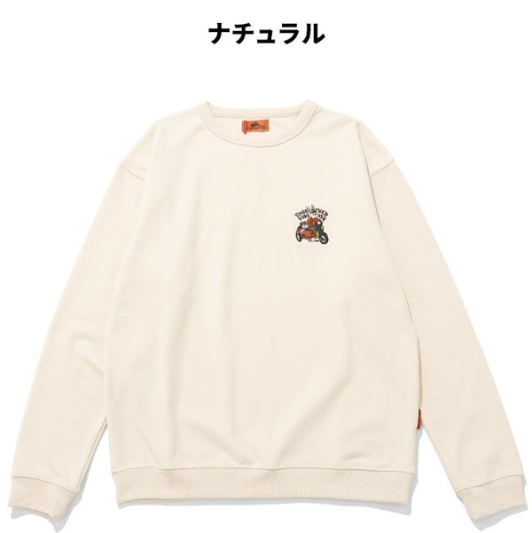 KRIFF MAYER ( クリフメイヤー ) もちのび刺繍ロンT | MENS | メンズ | 2515600 | トップス | 長袖 | モチモチ | もちのびシリーズ | 秋 | 冬 | 防寒 | 暖かい | 刺繍 | レディース | ユニセックス | 伸縮性 | 起毛 | くりふめいやー | カジュアル | オシャレ | シンプル