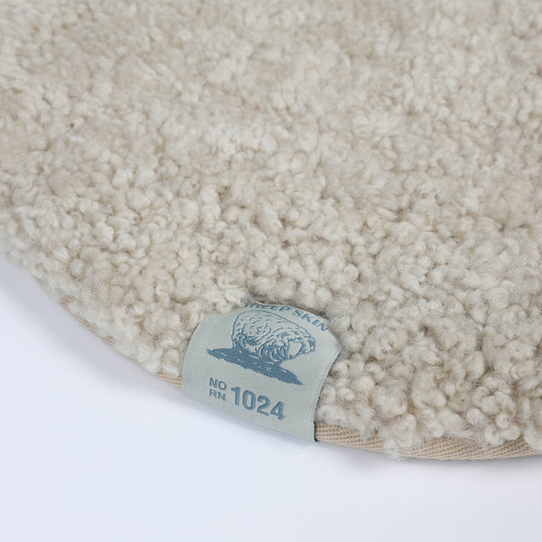 DULTON ( ダルトン ) MOUTON CHAIR PAD CRIMP ムートン チェア パッド クリンプ | チェアパッド | ザブトン | 座布団 | ウール100% | ふわふわ | ふかふか | RN-1024 | 汚れにくい | 暖かい | 保温 | だるとん