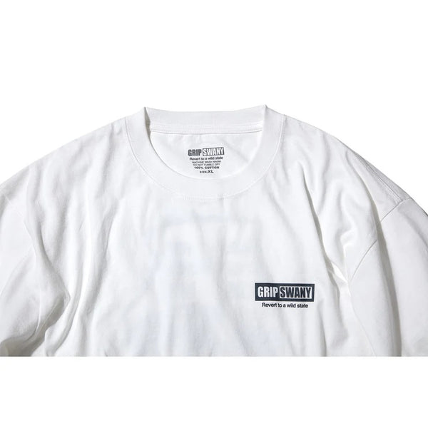 GRIP SWANY ( グリップスワニー ) 【 GSMCT0010 】 GLOVE LOGO TEE | シャツ | 半袖シャツ | 半袖Tシャツ | Tシャツ | 夏服 | バックプリント | プリント | シンプル | ロゴ | ぐりっぷすわにー | トップス | アパレル