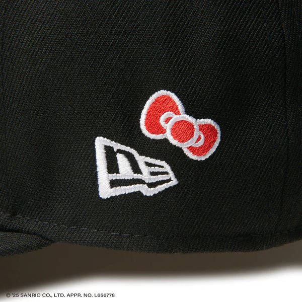 NEW ERA ( ニューエラ ) 59FIFTY HELLO KITTY キャップ ブラック | キャップ | 帽子 | ハローキティ | キティちゃん | キティ | 14348625 | ユニセックス | 日よけ | ポリエステル | にゅーえら | コラボ