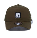 NEW ERA ( ニューエラ )  9FORTY A-Frame トラッカー スクエアニューエラ ウーブンパッチ