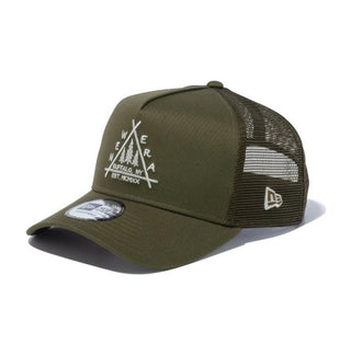 NEW ERA ( ニューエラ ) 9FORTY A-Frame トラッカー Triangle Woods Logo