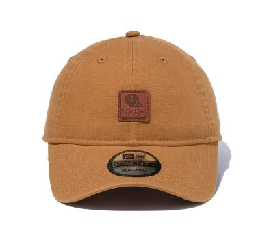 NEW ERA ( ニューエラ ) 9TWENTY Leather Patch ダックキャンバス