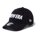 NEW ERA ( ニューエラ ) 9TWENTY ワードマークロゴ ブラック × ホワイト  13552108