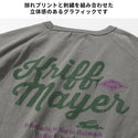 KRIFF MAYER ( クリフメイヤー ) もちのび刺繍ラグランロンT | MENS | 2515601 | メンズ | 長袖 | ウェア | トップス | 長袖Tシャツ | ロンT | 起毛 | ふわふわ | 伸縮性 | 刺繍 | カジュアル | 保温 | 秋服 | 冬服 | くりふめいやー