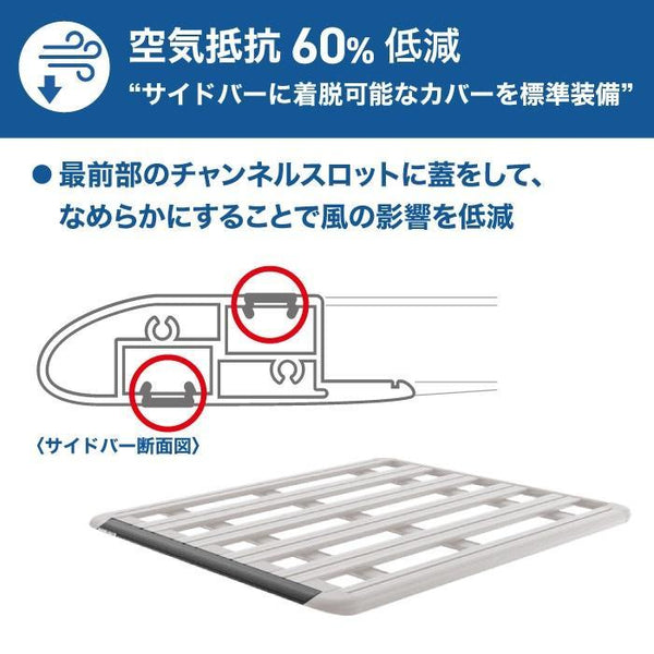 RHINO-RACK ( ライノラック ) PIONEER 6 PLATFORM ( 1500mm x 1380mm ) WITH RL LEGS トヨタ ランドクルーザー 70系 ピックアップ 取り付けキット ランクル