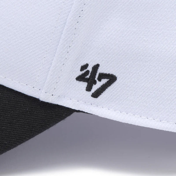 '47 ( フォーティーセブン ) '47 エムブイピー ロサンゼルス・ドジャース STADIUM ADDRESS ベースランナー ホワイト ブラックバイザー | 帽子 | キャップ | 日よけ | シンプル | レジャー | お出かけ | キャンプ | アウトドア | 14920310 | ふぉーてぃーせぶん