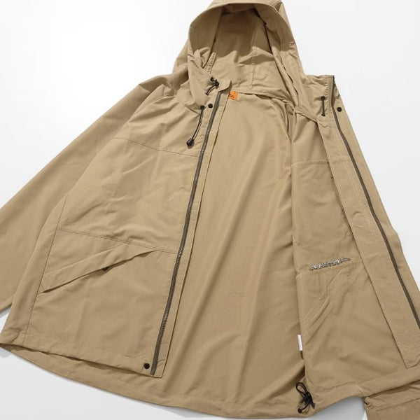 KRIFF MAYER ( クリフメイヤー ) 花粉ドロップフードジャケット | MENS | 2537805 | メンズ | ジャケット | 上着 | アウター | マウンテンパーカー | 撥水 | 防汚 | 春服 | アウトドア | キャンプ | ポリエステル | くりふめいやー