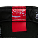 NEW ERA ( ニューエラ ) 59FIFTY Coca-Cola コカ･コーラ ブラック キャップ 帽子 59FIFTY フィッテッドキャップ メンズ レディース コカコーラ ロゴ 刺繍 カジュアル ストリート 15154864