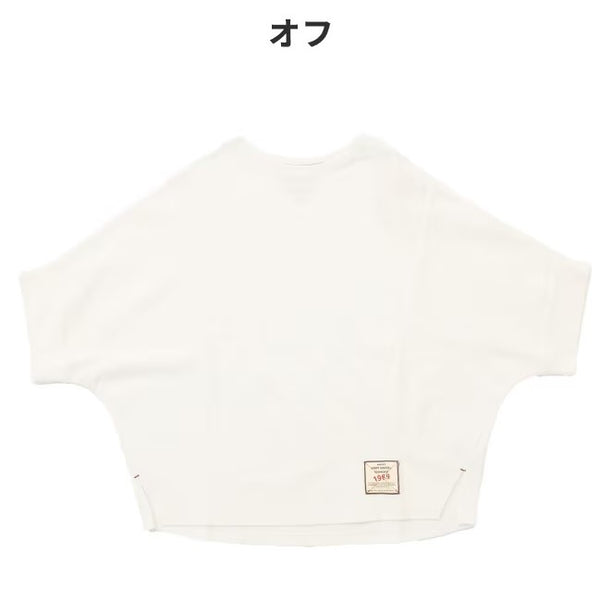 KRIFF MAYER ( クリフメイヤー ) ウェットプロテクトモモンガT | LADYS | レディース | W2447832 | トップス | 汗が滲みにくい | 接触冷感 | 軽撥水 | ドルマンスリーブ | Tシャツ | シャツ | 半袖 | 夏服 | くりふめいやー