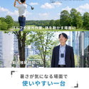 WAQ ( ワック ) FIELD WAIST FAN ウエストファン | 腰掛け扇風機 | 冷却プレート付き | 3WAY | ハンディファン | アウトドア | キャンプ | 暑さ対策 | 外作業 | ハンズフリー | 夏 | 涼しい | フェス | 通勤 | 通学 | わっく