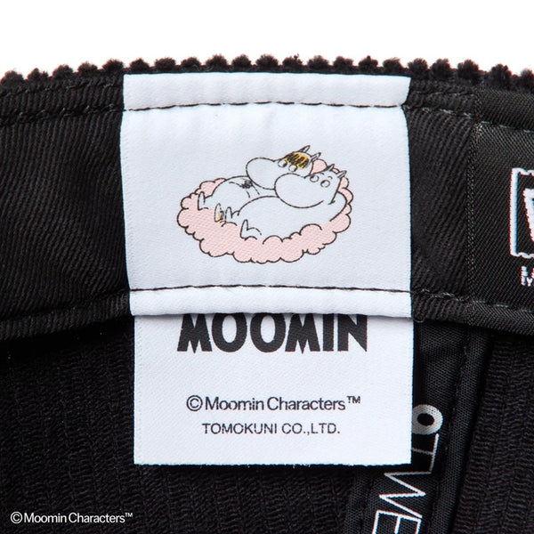 NEW ERA ( ニューエラ ) 9TWENTY Moomin ムーミン リトルミイ 15154849 コーデュロイ キャップ 帽子 ブラック レディース メンズ 8W Corduroy コラボ おしゃれ カジュアル 秋冬 ユニセックス