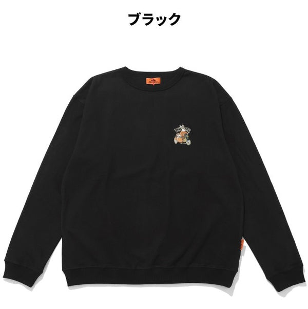 KRIFF MAYER ( クリフメイヤー ) もちのび刺繍ロンT | MENS | メンズ | 2515600 | トップス | 長袖 | モチモチ | もちのびシリーズ | 秋 | 冬 | 防寒 | 暖かい | 刺繍 | レディース | ユニセックス | 伸縮性 | 起毛 | くりふめいやー | カジュアル | オシャレ | シンプル