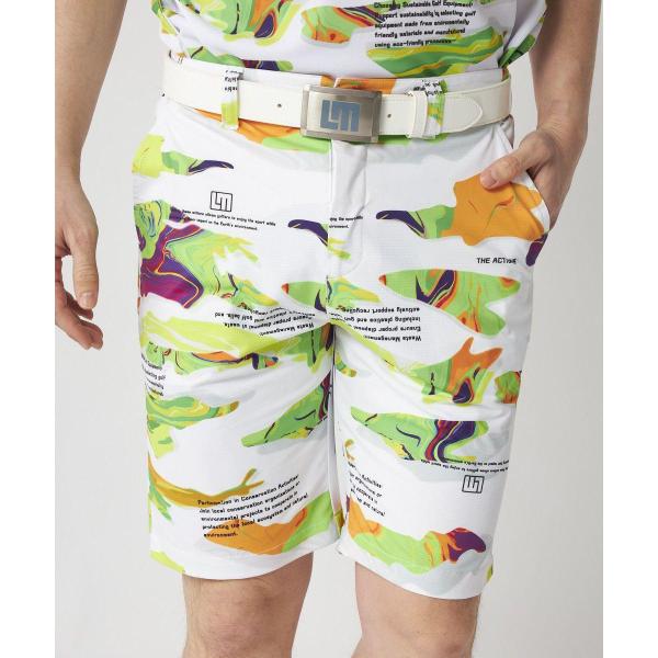 LOUDMOUTH ( ラウドマウス ) メンズ ECOベントメッシュ 柄ショートパンツ | ハーフパンツ | パンツ | ゴルフ | ウェア | ゴルフウェア | 派手 | 吸汗速乾 | UV | 接触冷感 | 遮熱 | ストレッチ | 765303