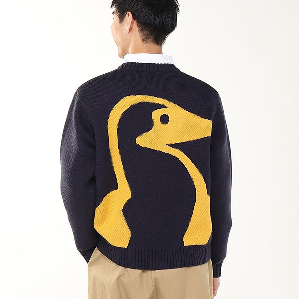 CHUMS ( チャムス ) ビッグブービーニットクルートップ | ニット | セーター | トップス | ロゴ | ブービーバード | 柔らかい | チクチクしにくい | 冬服 | 秋服 | オシャレ | アウトドア | お出かけ | レジャー | CH02-1247 | ちゃむす