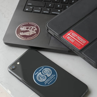 DULTON ( ダルトン ) RELIC SEEKER TAGS SET OF 3 レリック シーカー タグ 3pcs セット | ステッカー | 3枚 | タフ | リッチ | ハードボックス | キャリーケース | クーラーボックス | K655-757ST | だるとん | 恐竜 | アンモナイト