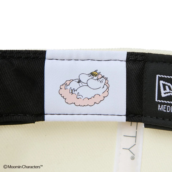 NEW ERA ( ニューエラ ) 9FIFTY Moomin Drawing ムーミン クロームホワイト/ブラック キャップ 帽子 コラボ スナップバック 9FIFTY メンズ レディース ユニセックス 男女兼用 カジュアル おしゃれ 15154790
