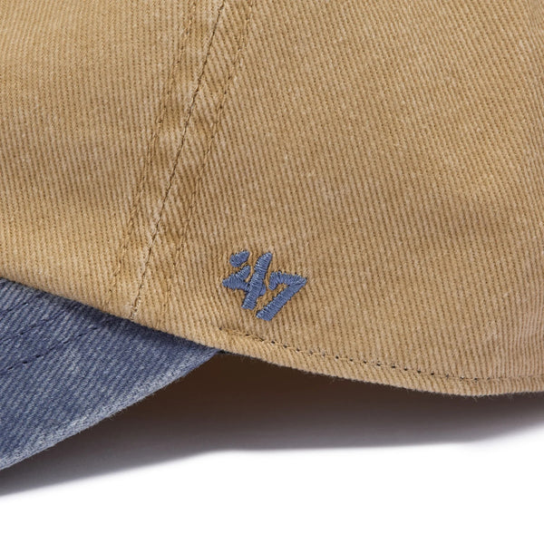 ’47 ( フォーティーセブン ) ’47クリーンナップ ロサンゼルス・ドジャース Eldin カーキ × ネイビー | 帽子 | キャップ | オシャレ | コットン | お出かけ | レジャー | キャンプ | 日よけ | 紫外線対策 | 14858326