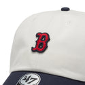 '47 ( フォーティーセブン ) '47 クリーンナップ ボストン・レッドソックス CONTEMPORARY BASICS ベースランナー サンドストーン ネイビーバイザー | 帽子 | キャップ | 日よけ | 14920545 | ふぉーてぃーせぶん