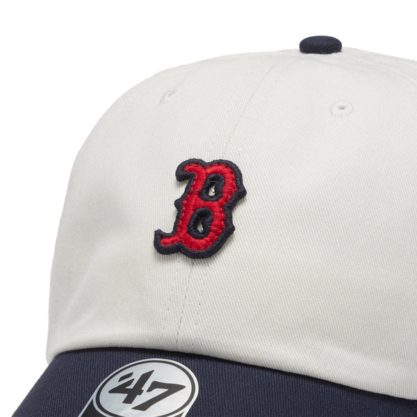 '47 ( フォーティーセブン ) '47 クリーンナップ ボストン・レッドソックス CONTEMPORARY BASICS ベースランナー サンドストーン ネイビーバイザー | 帽子 | キャップ | 日よけ | 14920545 | ふぉーてぃーせぶん