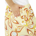 【 SALE 】 LOUDMOUTH ( ラウドマウス ) レディース 柄インナー付きスカート | シャガデリック | イエロー | 黄色 | ゴルフ | ウェア | ゴルフウェア | スカート | 派手 | 可愛い | 762359 | らうどまうす