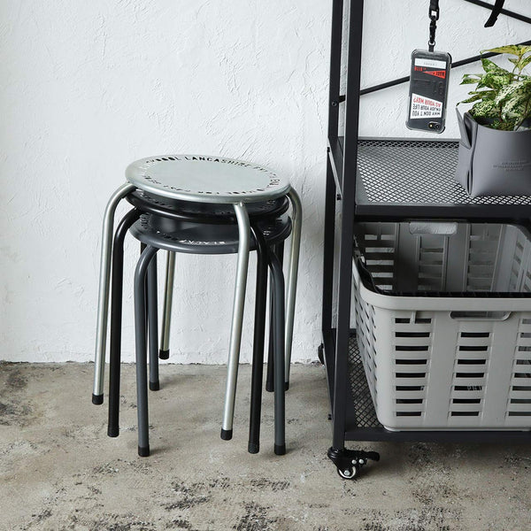 POST GENERAL ( ポストジェネラル ) STACKABLE METAL STOOL / スタッカブルメタルスツール | 椅子 | スツール | シンプル | マットカラー | 耐荷重80kg | インテリア | いす