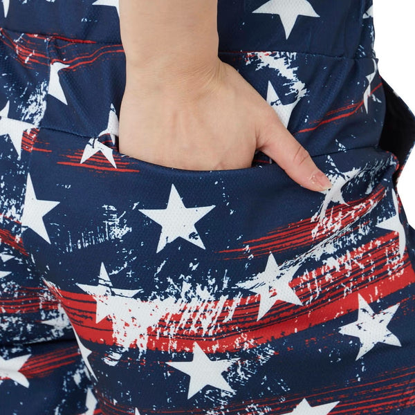【 SALE 】 LOUDMOUTH ( ラウドマウス ) レディース スウェットショートパンツ ネイビー | ショーパン | ゴルフ | ウェア | 派手 | 可愛い | 吸汗 | 速乾 | アウトドア | 動きやすい | 通気性 | 762354 | らうどまうす