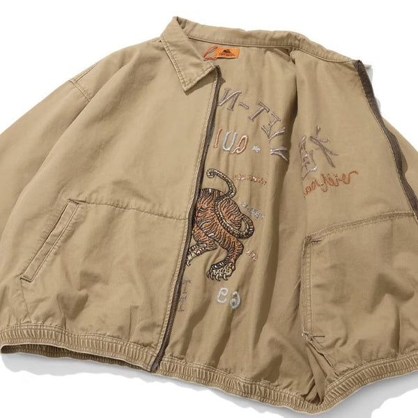 KRIFF MAYER ( クリフメイヤー ) スーベニアベトジャン | MENS | 2534001 | メンズ | ジャケット | アウター | ヴィンテージライク | アメカジ | くりふめいやー | オシャレ | お出かけ | カジュアル | オーバーサイズ | メンズ | レディース | ユニセックス