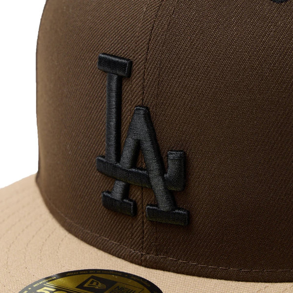 NEW ERA ( ニューエラ ) 59FIFTY powered by GORO ( min-nano ) ロサンゼルス・ドジャース ウォルナット/キャメル | 帽子 | キャップ | フラットバイザー | ユニセックス | 14880417 | にゅーえら