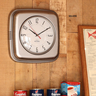 POST GENERAL ( ポストジェネラル ) BISPHAM WALL CLOCK / ビスファム ウォールクロック BLACK 982260008 SILVER 982260010 | 時計 | 掛け時計 | シンプル | スイープムーブメント | ヴィンテージ