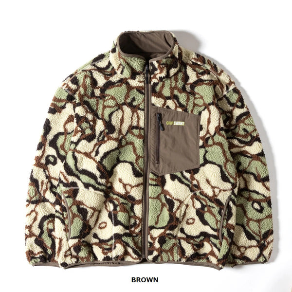 GRIP SWANY ( グリップスワニー ) 【 GSMJ-060 】 REVERSIBLE JKT 4.0 | リバーシブル | ジャケット | アウター | 冬 | メンズ | 羽織り | ボア | 撥水 | タウンユース | おしゃれ | キャンプ | アウトドア | ぐりっぷすわにー