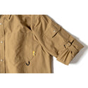 GRIP SWANY ( グリップスワニー ) 【 GSMSH0016 】 GEAR POCKET SHIRT | シャツ | 長袖シャツ | アウトドア | レジャー | キャンプ | コットン | ナイロン | 綿 | ポケット | 大容量 | ぐりっぷすわにー