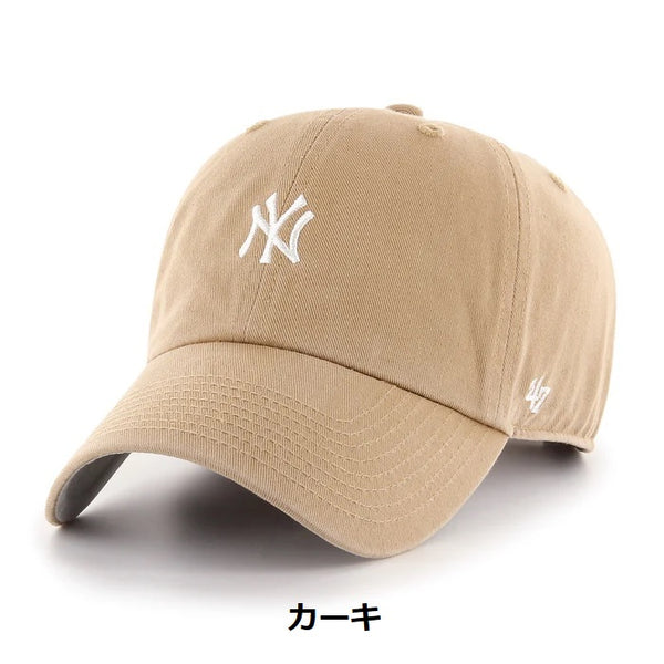 ’47 ( フォーティーセブン ) ’47 クリーンナップ ベースランナー ニューヨーク ・ ヤンキース | 帽子 | キャップ | 日よけ | コットン | ユニセックス | レジャー | アウトドア | ウォッシュド加工 | アジャスタブルキャップ  |サイズ調整